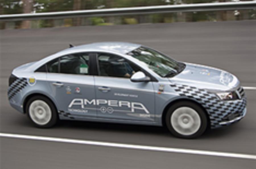 Vauxhall Ampera trials to begin