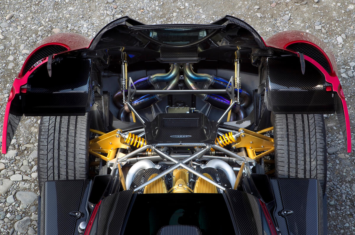 Pagani Huayra 6.0-litre V12 engine