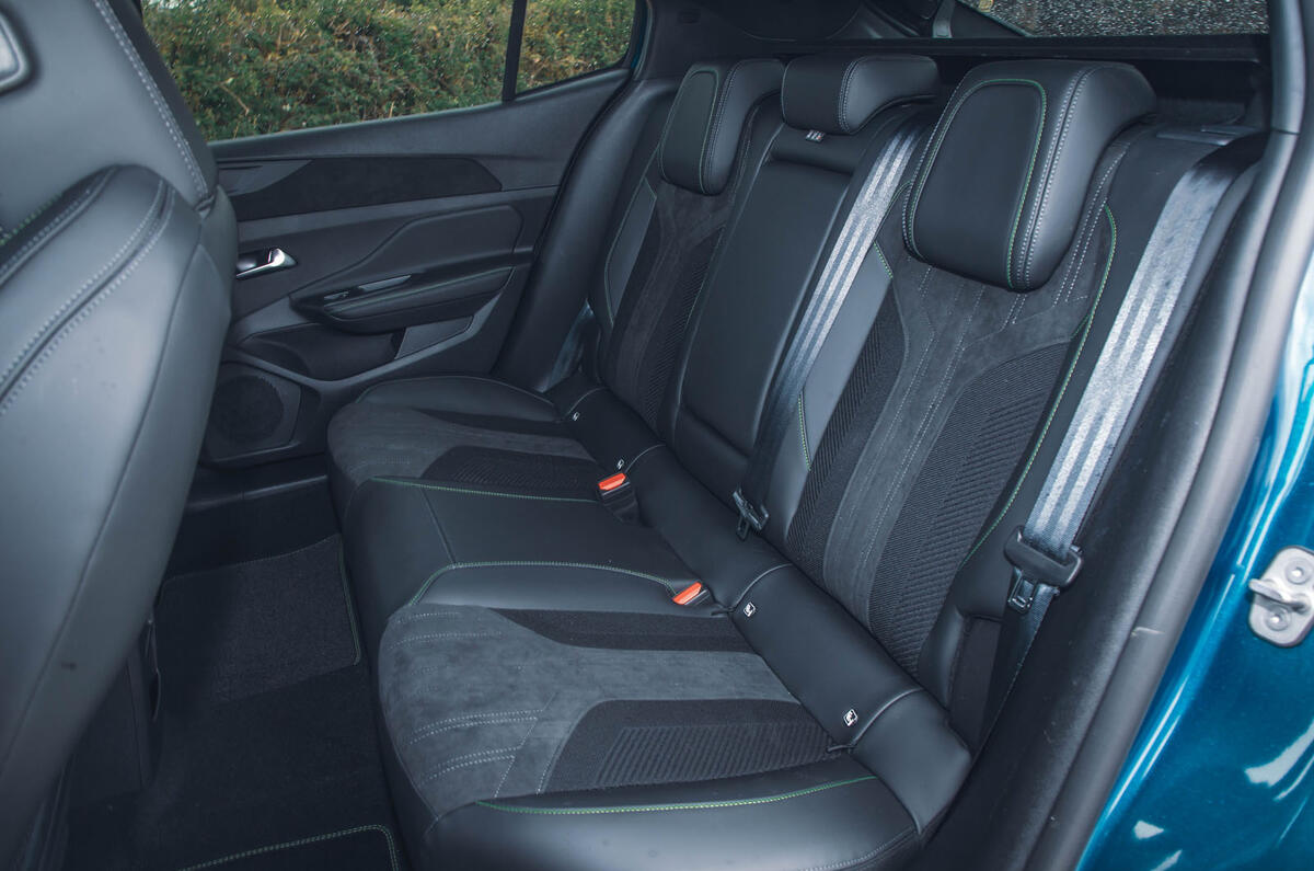 peugeot 408 review 2023 016 rear seats