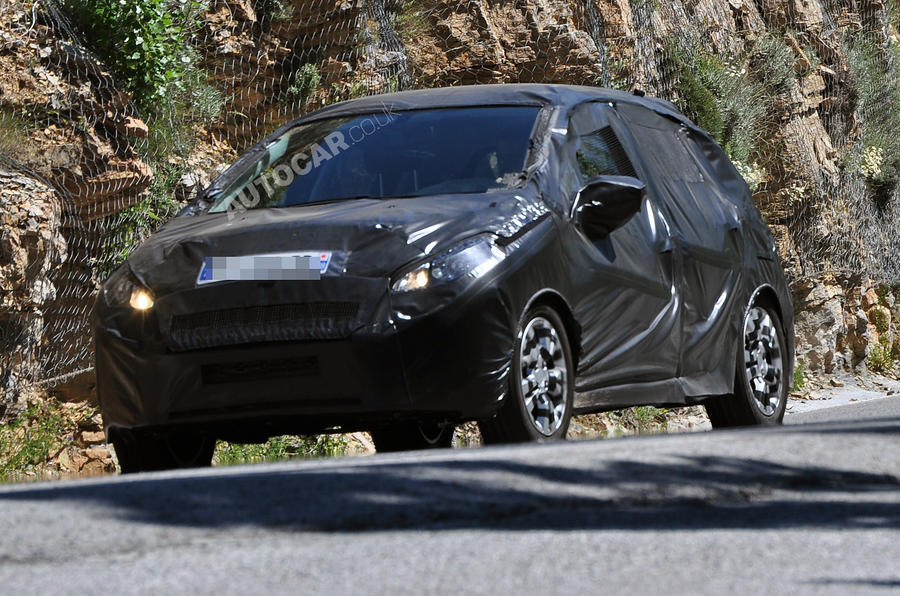 'Elegant' new Peugeot 208 spied