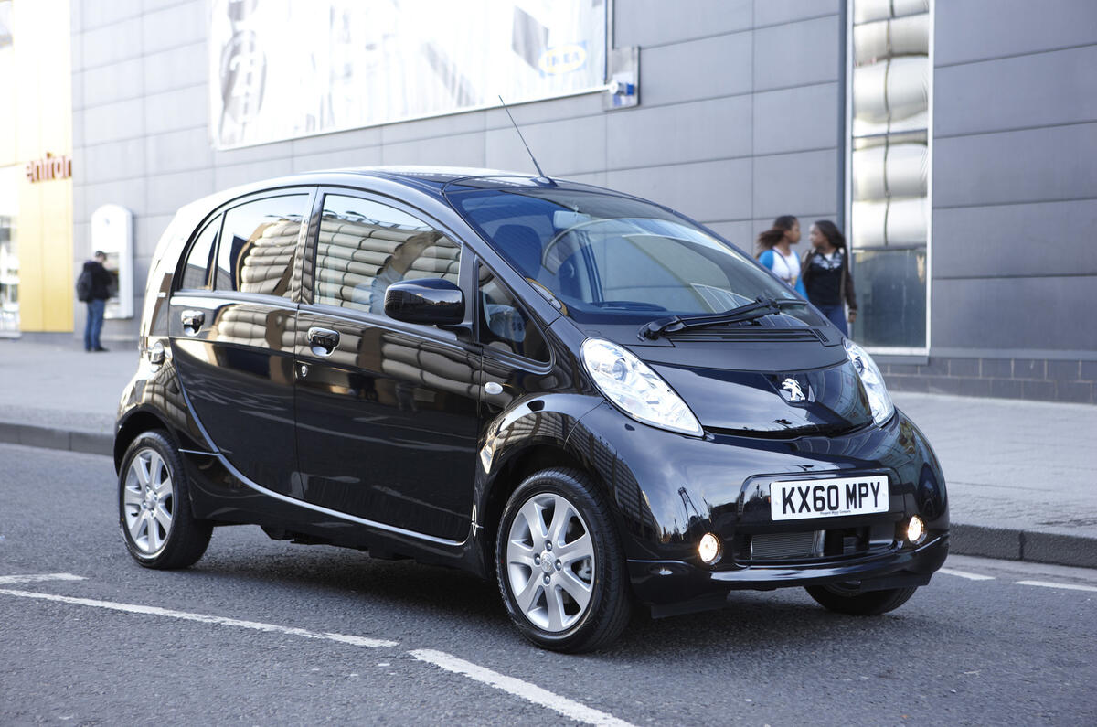 Used peugeot electric cars deals