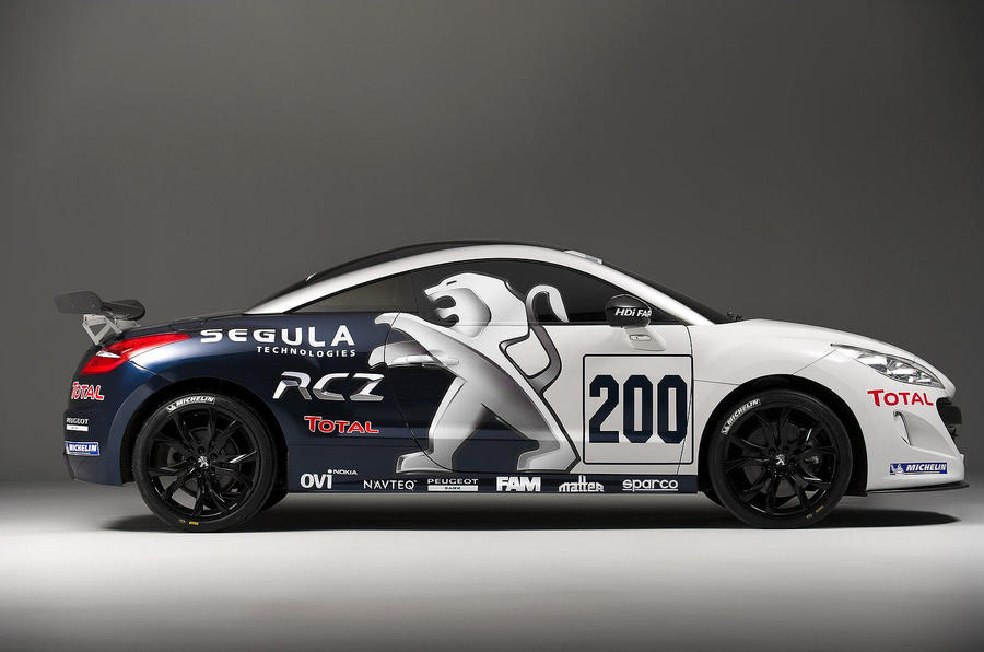 Peugeot launches RCZ racer