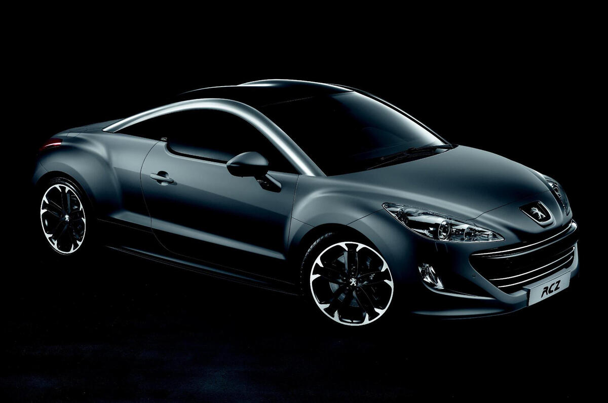 Asphalt edition RCZ from £29,995 