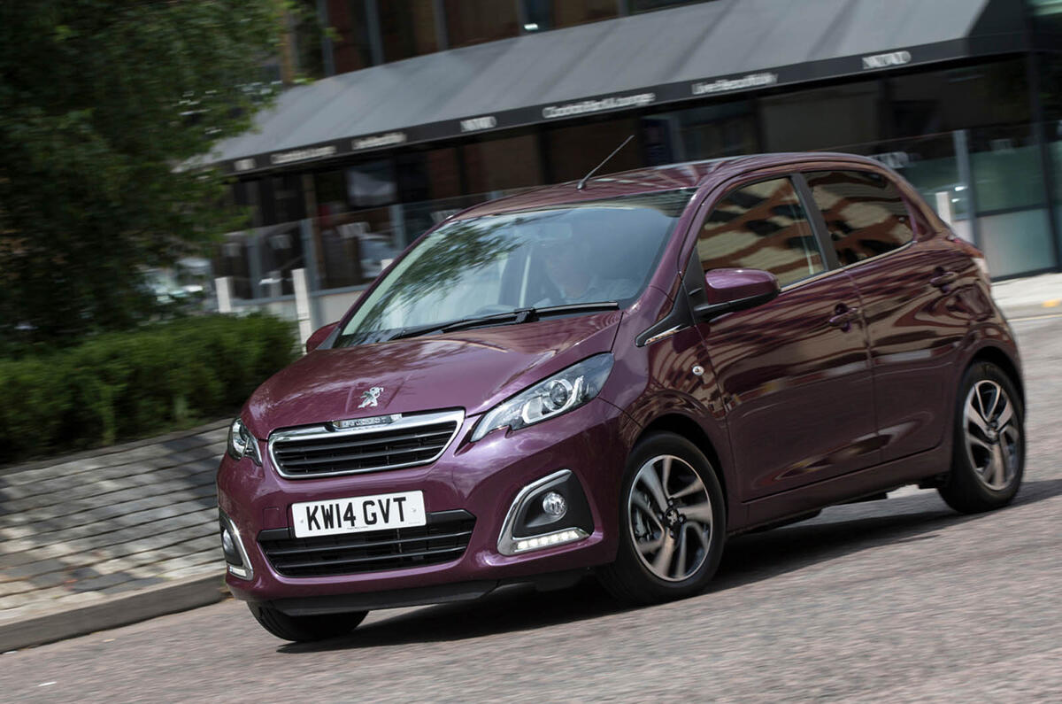 Peugeot 108 prices & specs