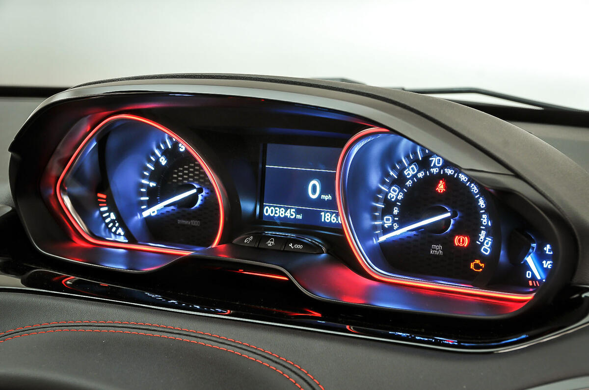 Peugeot 208 Gti 30th 2014 2015 Interior Autocar