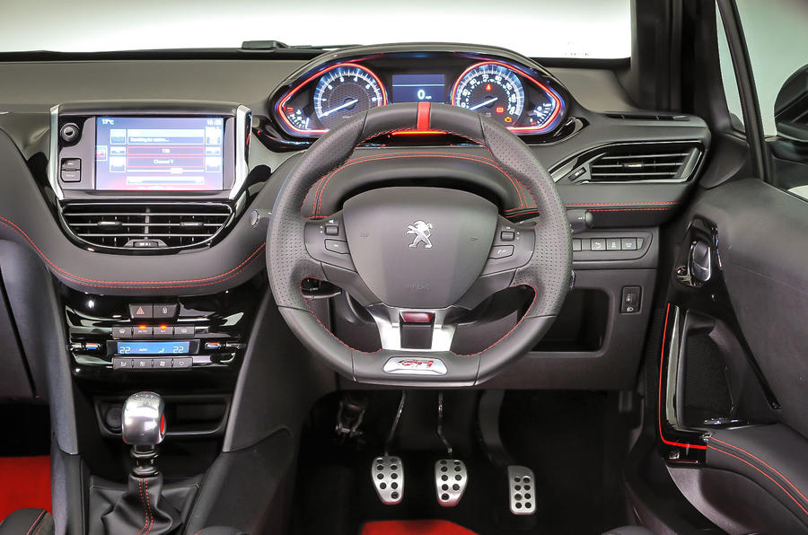Peugeot 208 Gti 30th 2014 2015 Interior Autocar