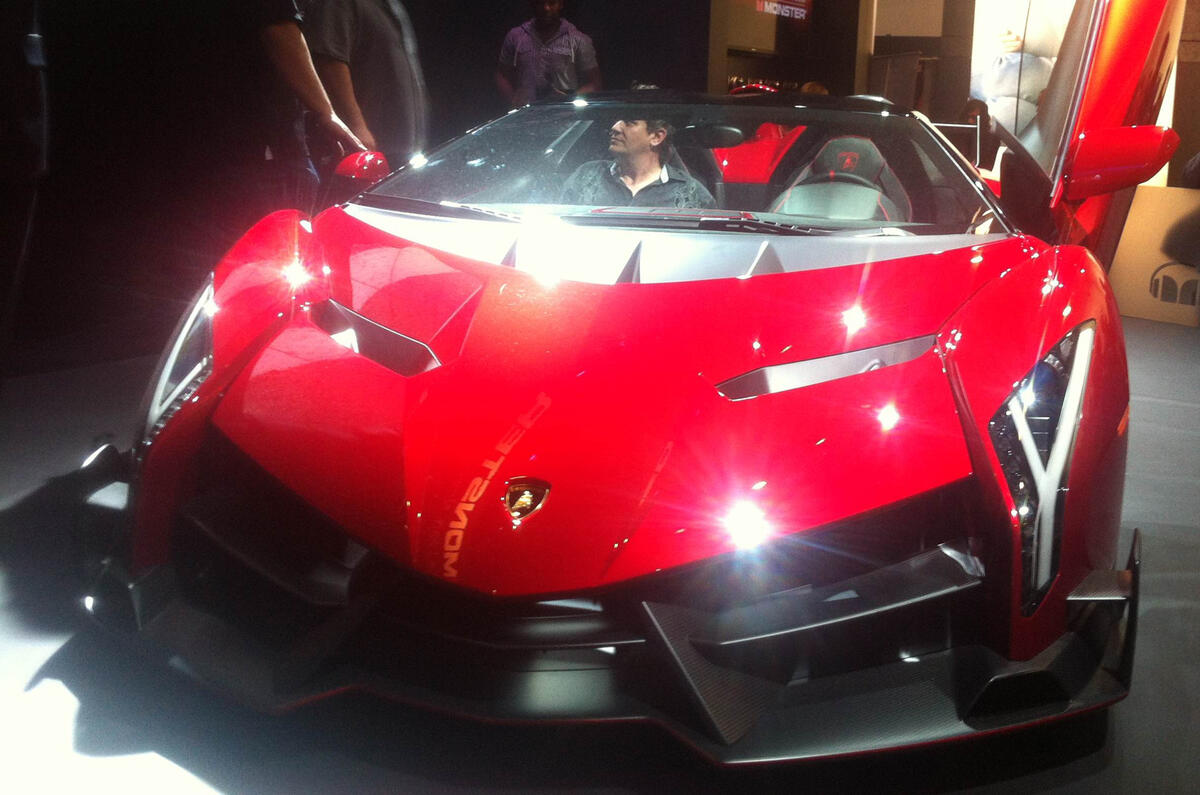 Lamborghini Veneno Roadster New Pictures Autocar