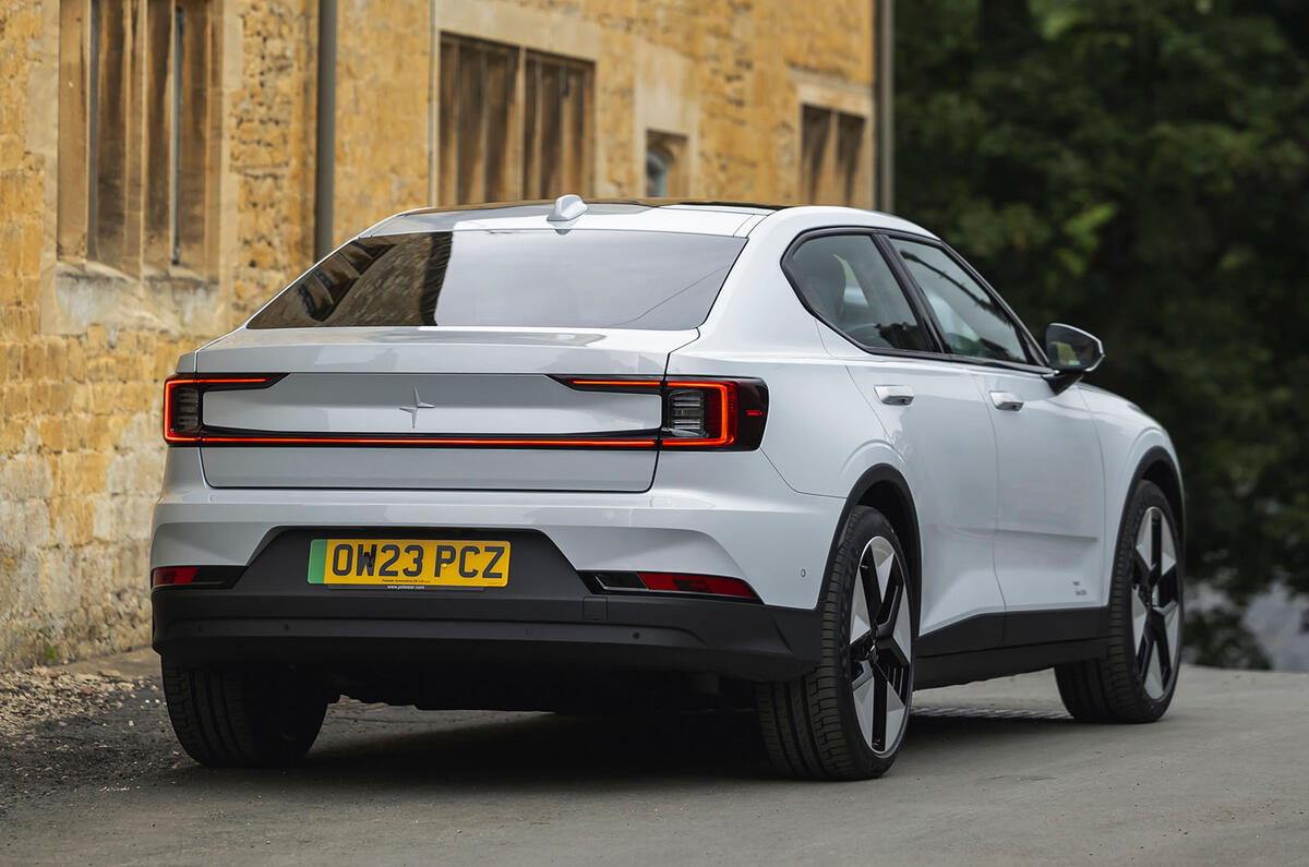 polestar 2 review my2024 11 static rear