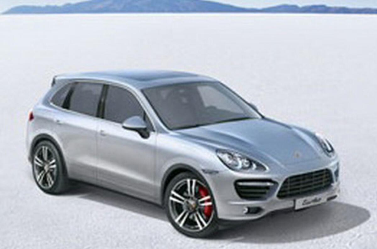 Porsche Cayenne 'pictured'