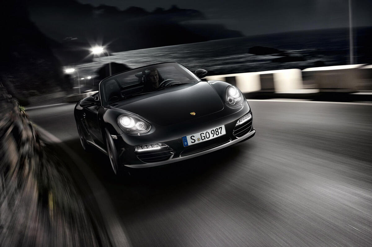 Geneva show: Boxster S Black Edition