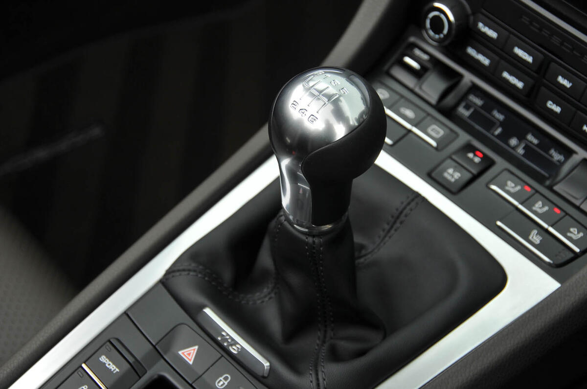 Porsche 718 Boxster manual gearbox