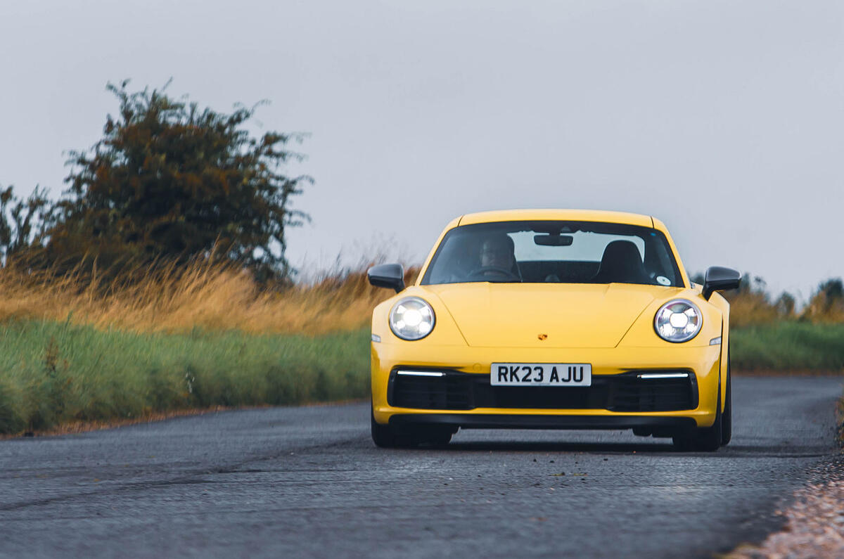 porsche 911 carerra t review 2023 04 head on
