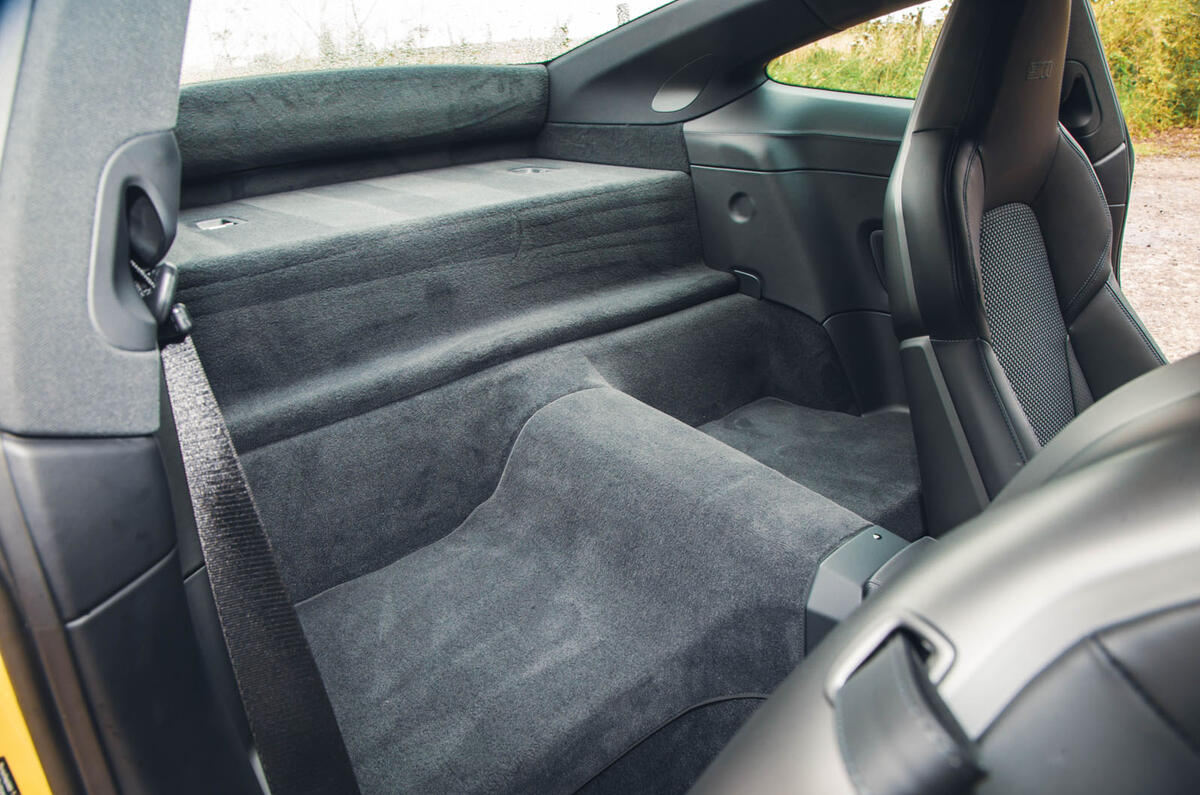 porsche 911 carerra t review 2023 12 rear interior
