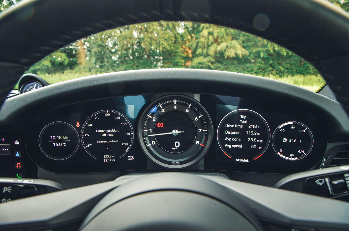 porsche 911 carerra t review 2023 21 dials