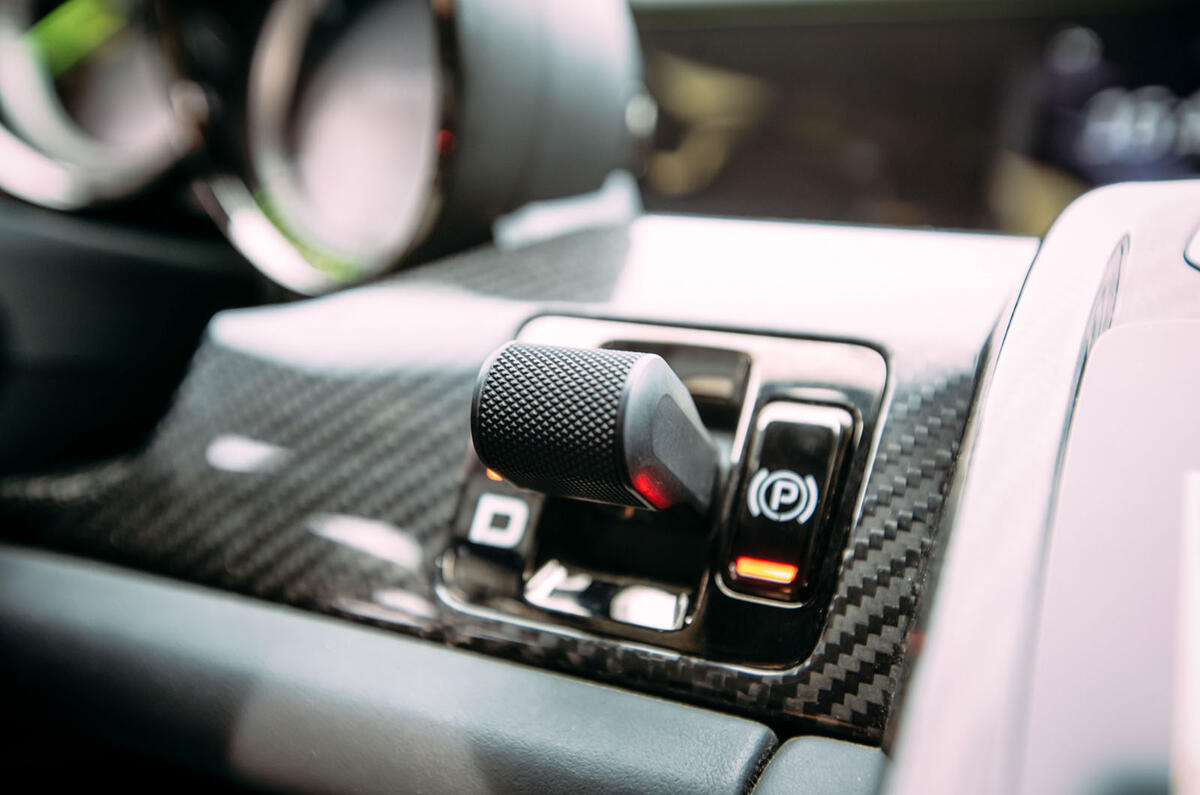 Porsche 918 Spyder gear selector