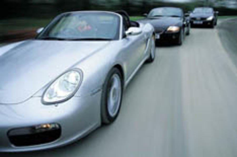 Boxster squares up for open top shootout