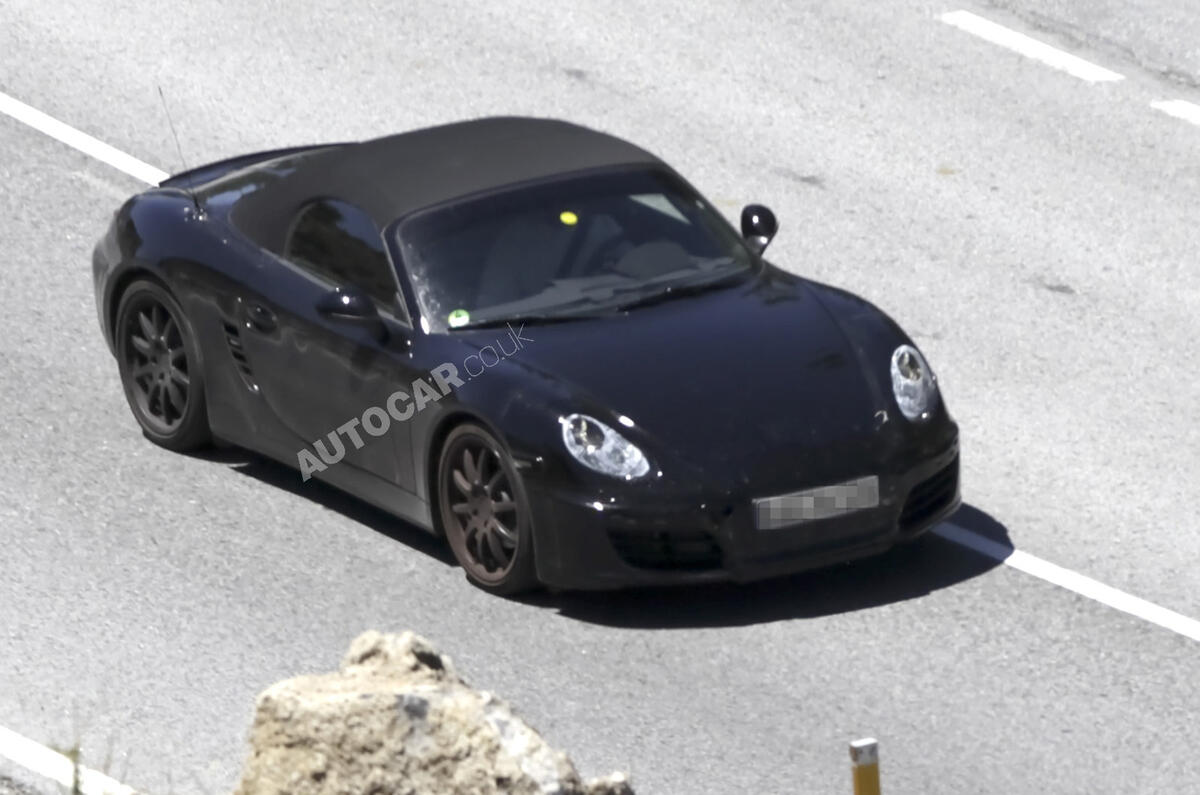 Next Porsche Boxster: new pics