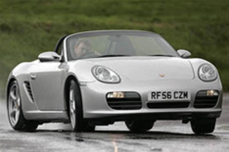 Four-cyl Porsche Boxster by 2011