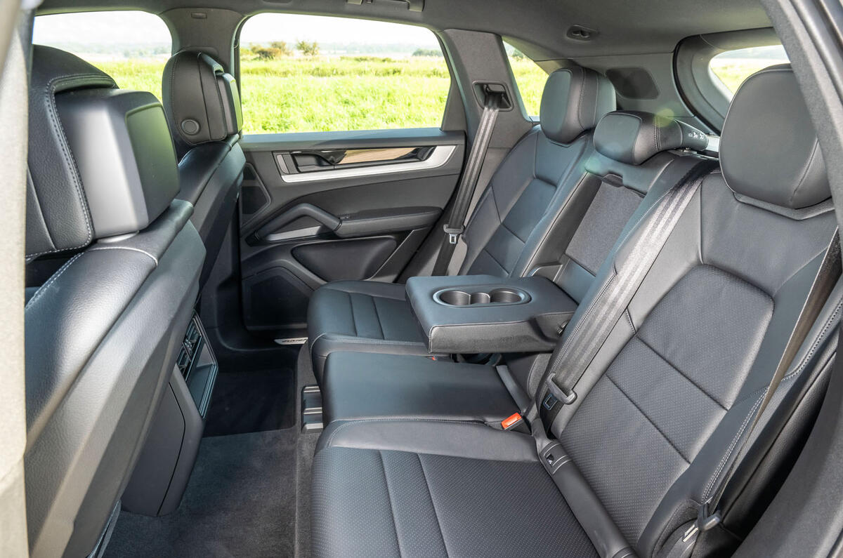 porsche cayenne review 2023 17 back seats