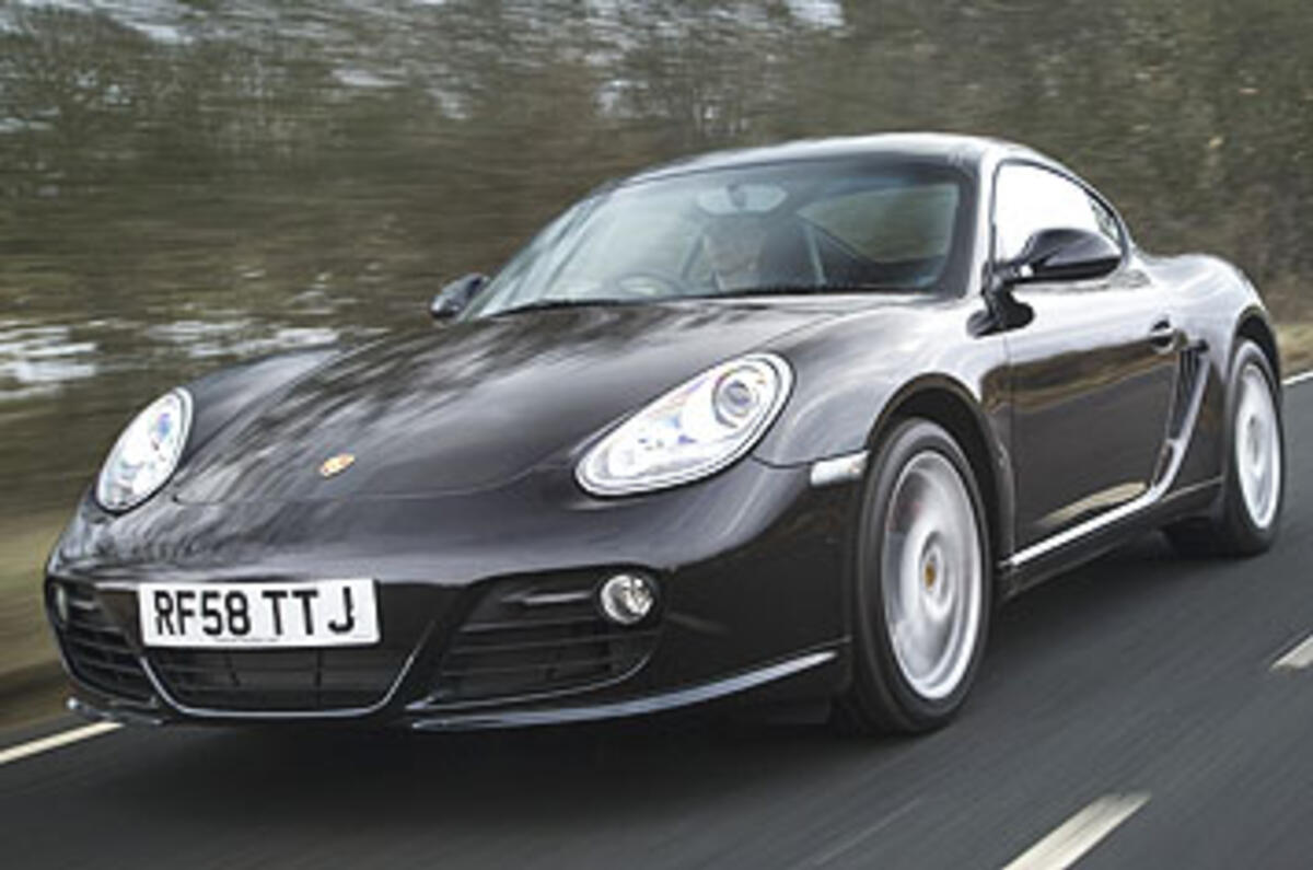 Porsche Cayman CS 'at LA show'