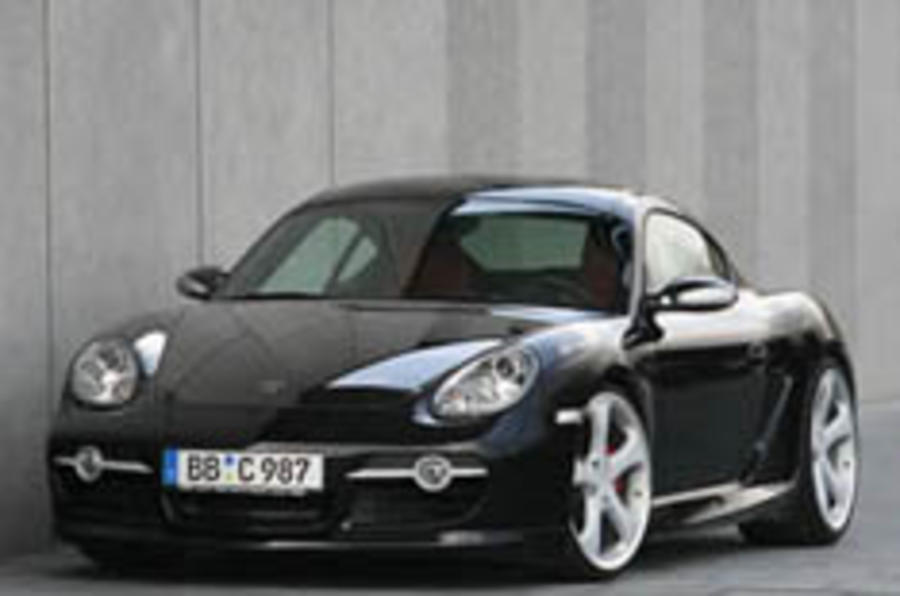 370bhp for modded Cayman