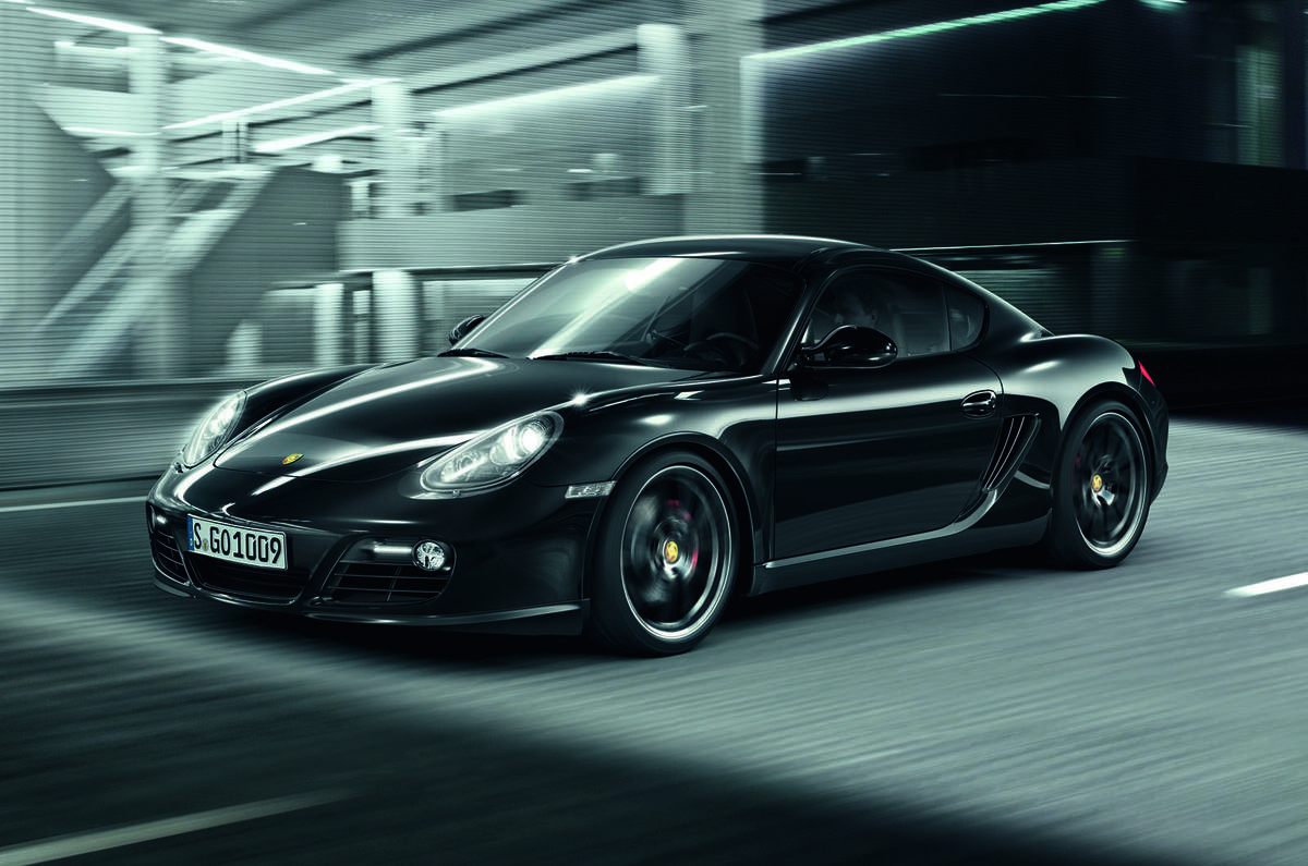 Porsche's Black Edition Cayman S