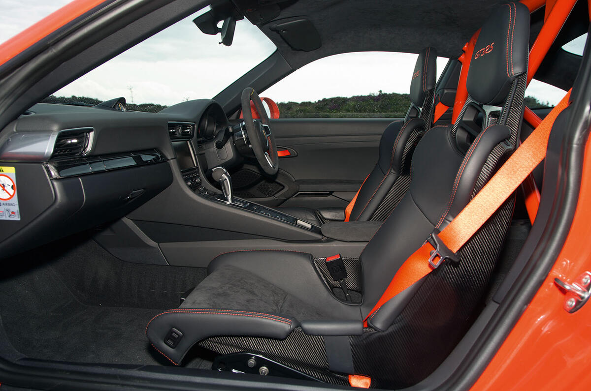 Porsche 911 Gt3 Rs 2016 2018 Interior Autocar