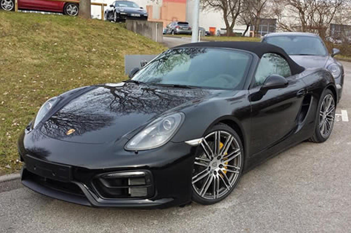 New Porsche Boxster Gts Spied Undisguised Autocar