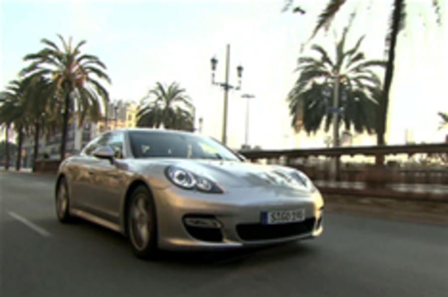 Porsche Panamera on video