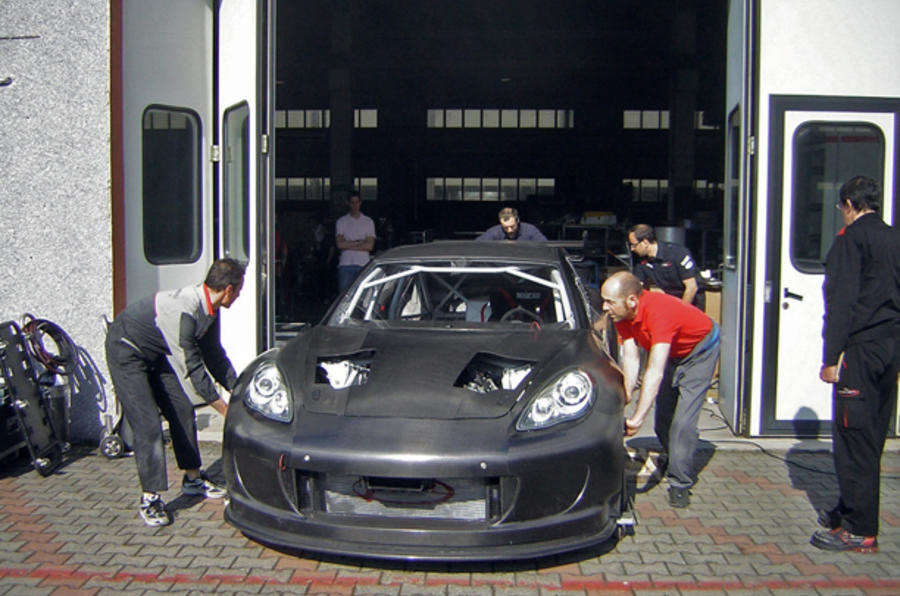 Porsche Panamera racer unveiled