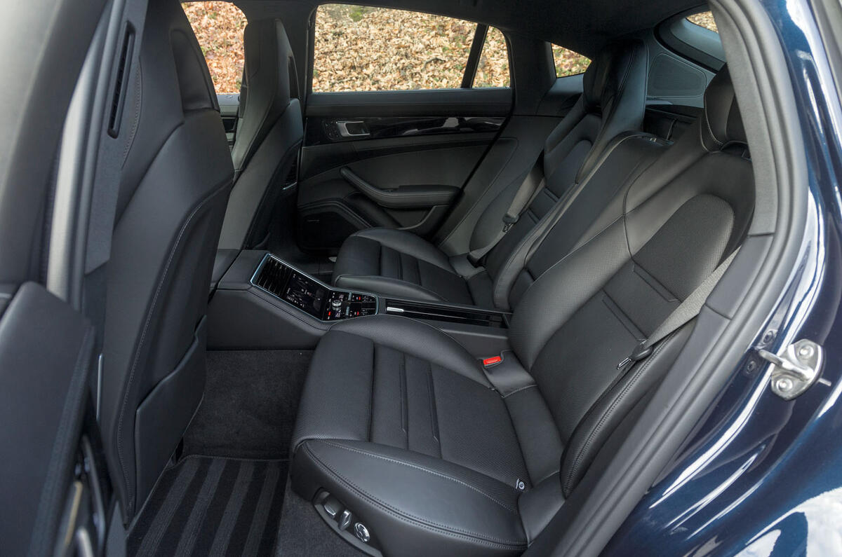 Porsche Panamera rear seats