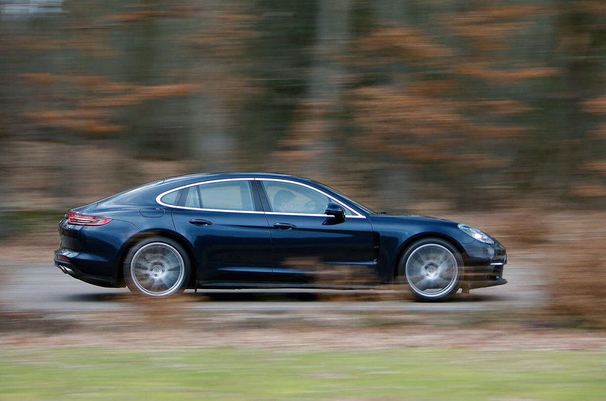 Porsche Panamera side profile