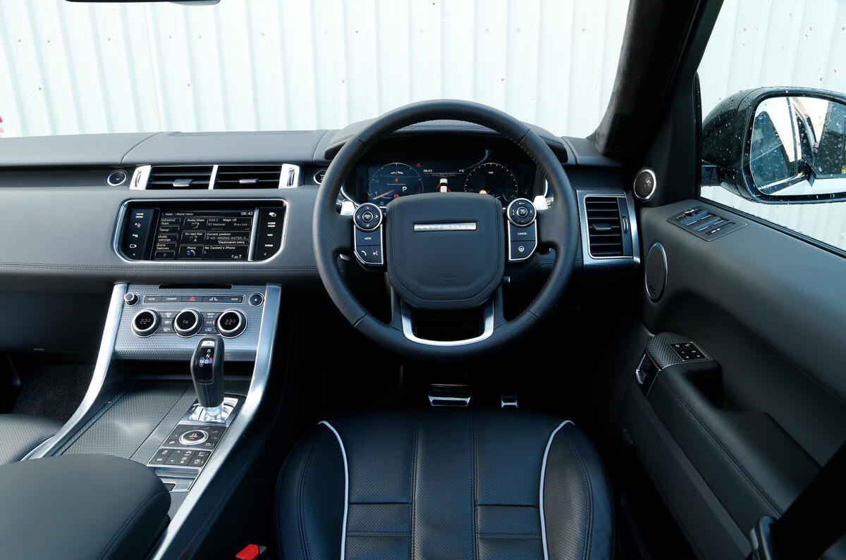 Land Rover Range Rover Sport SVR interior | Autocar Land Rover Range Rover Sport SVR interior | Autocar