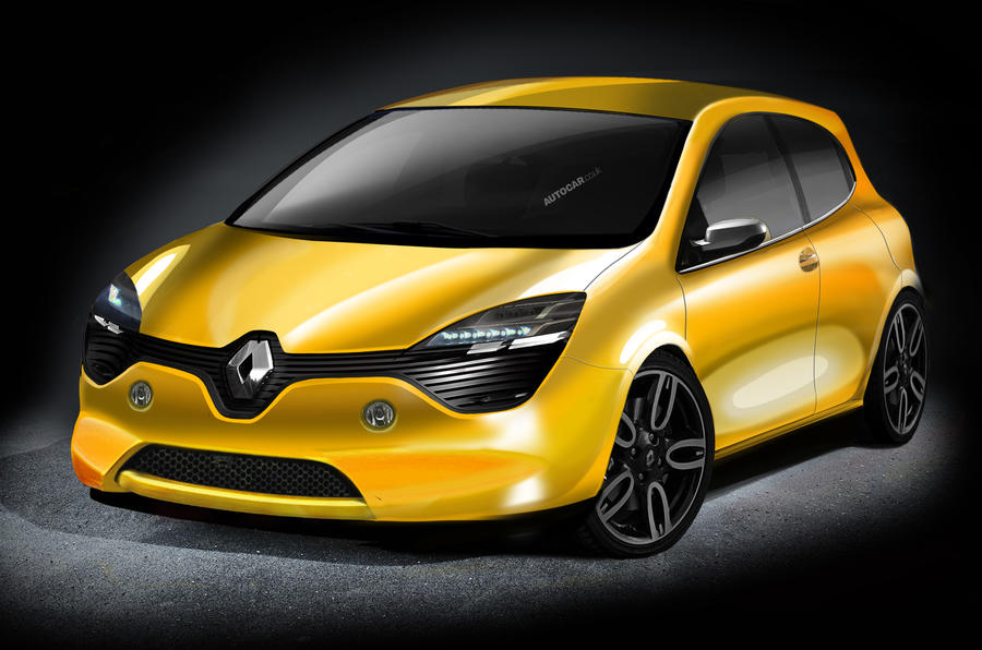 Radical look for next Renault Clio