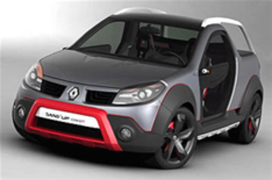 Renault Sand’Up concept shown