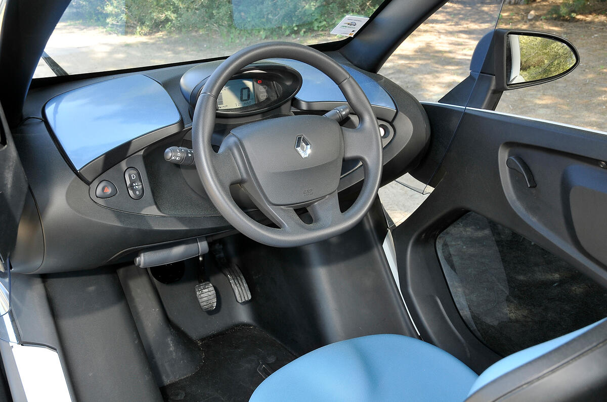 Renault Twizy dashboard