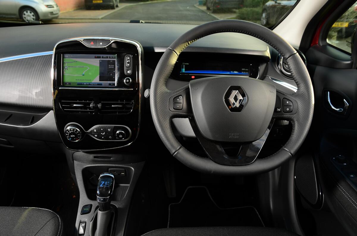 Renault Zoe interior | Autocar