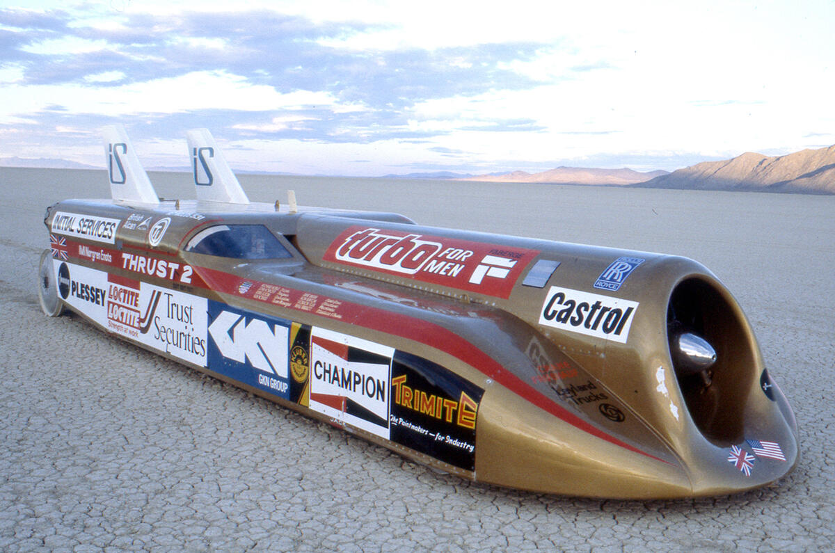 Land Speed Record >> Thrust 2 World Land Speed Record 30 Years On Autocar Land Speed Record >> Thrust 2 World Land Speed Record 30 Years On Autocar