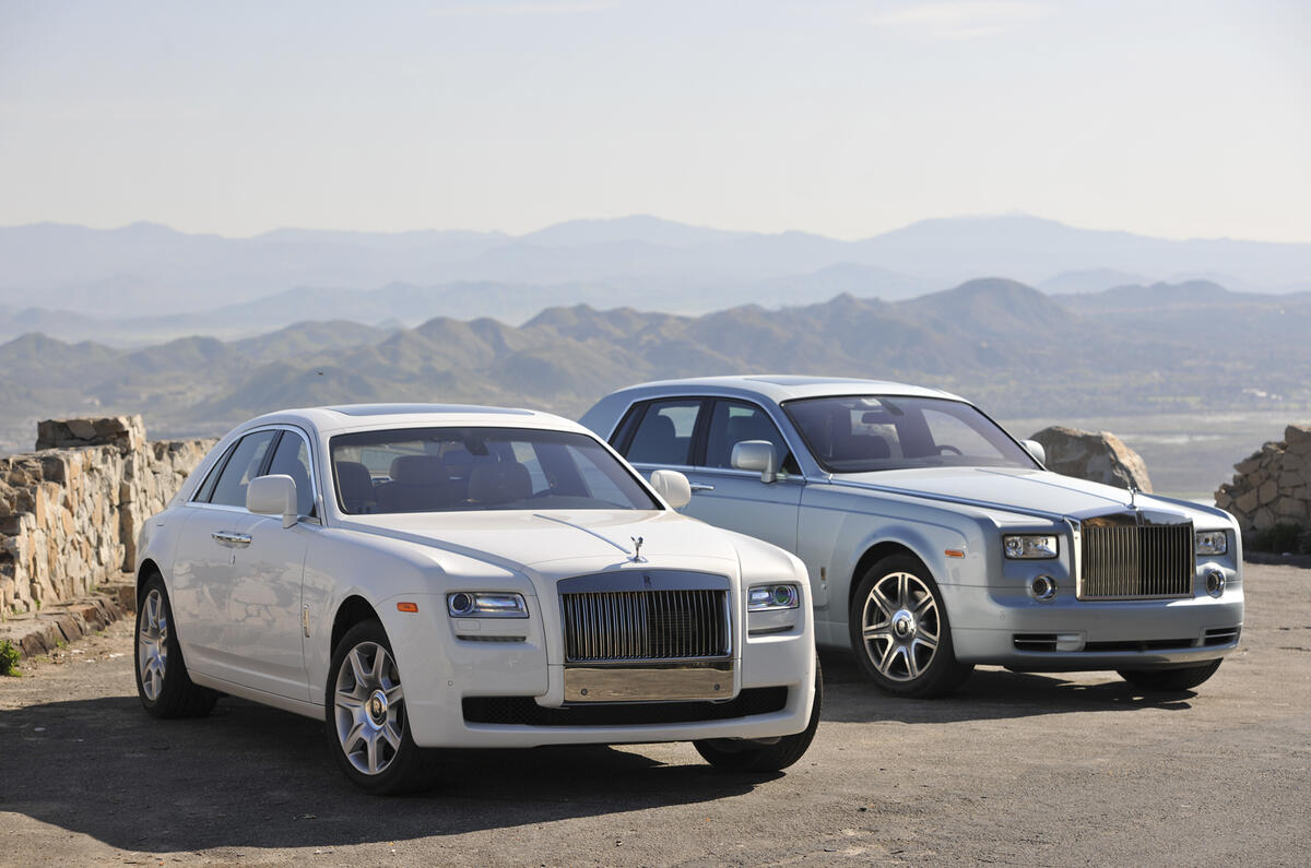 Rolls-Royce Ghost v Phantom