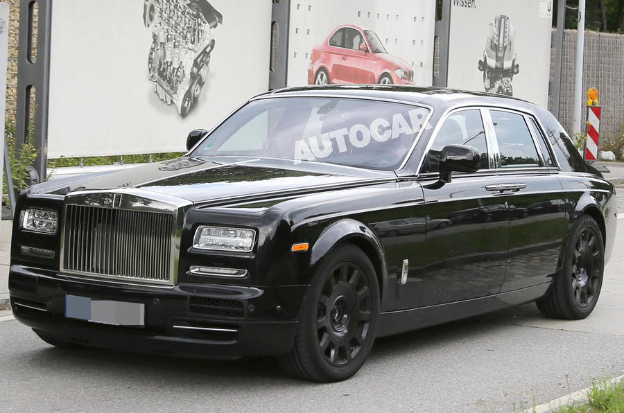 New Rolls-Royce Phantom spotted - first pictures