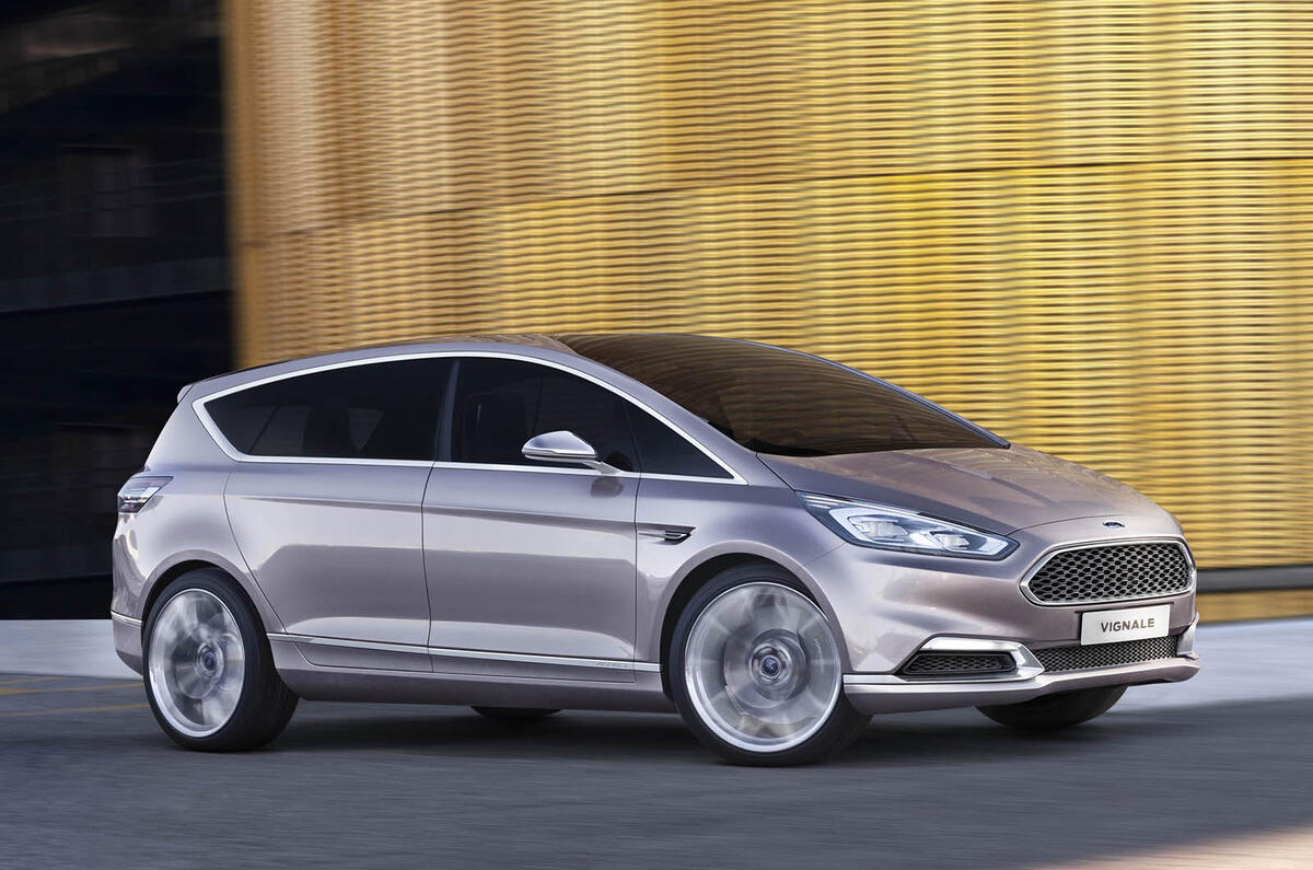 Ford S-Max Vignale concept revealed