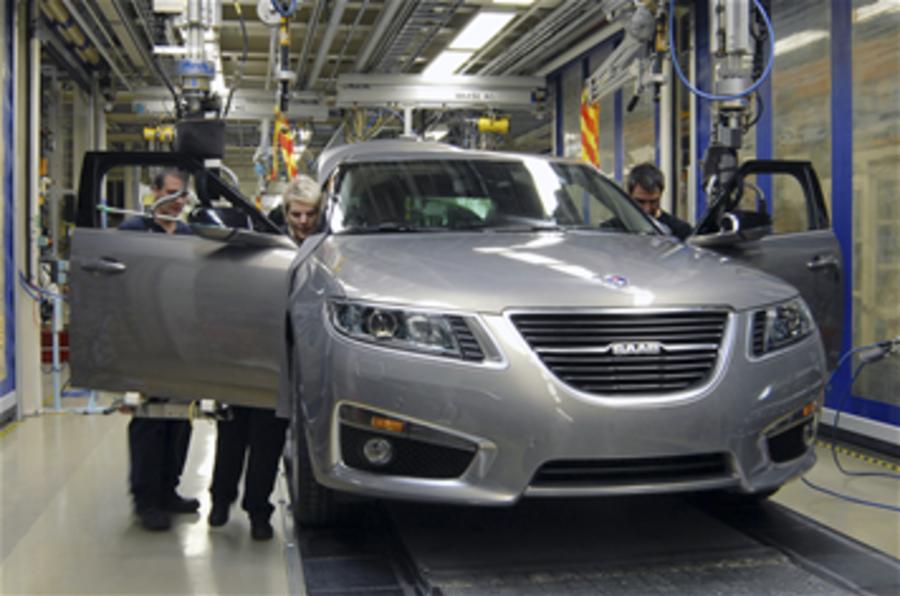 Saab production restart delayed