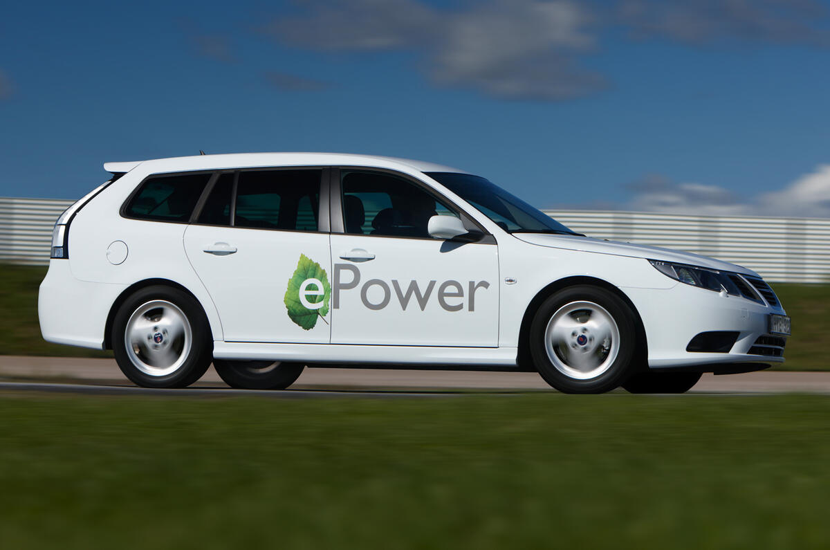 Paris motor show: Saab 9-3 ePower