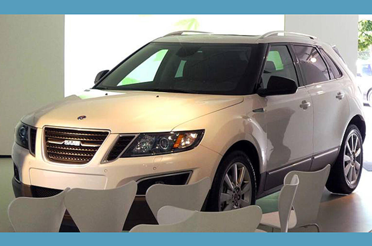 Saab 9-4X leaked ahead of LA