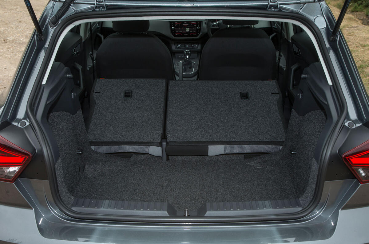 Seat Ibiza extended boot space