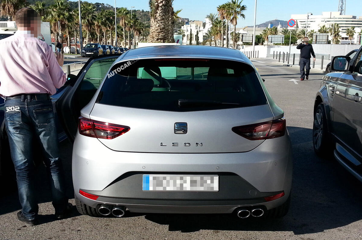 Seat Leon Cupra R Test Mule Spied Autocar