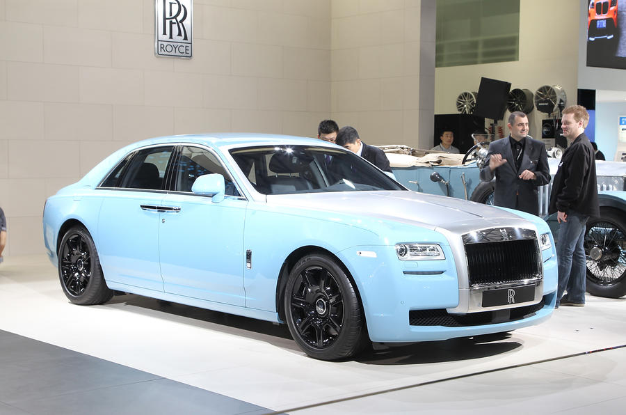 Rolls-Royce Ghost Alpine Trial Centenary: Shanghai motor show