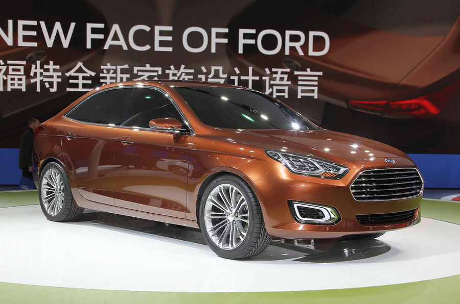 Ford Escort: Shanghai motor show 2013