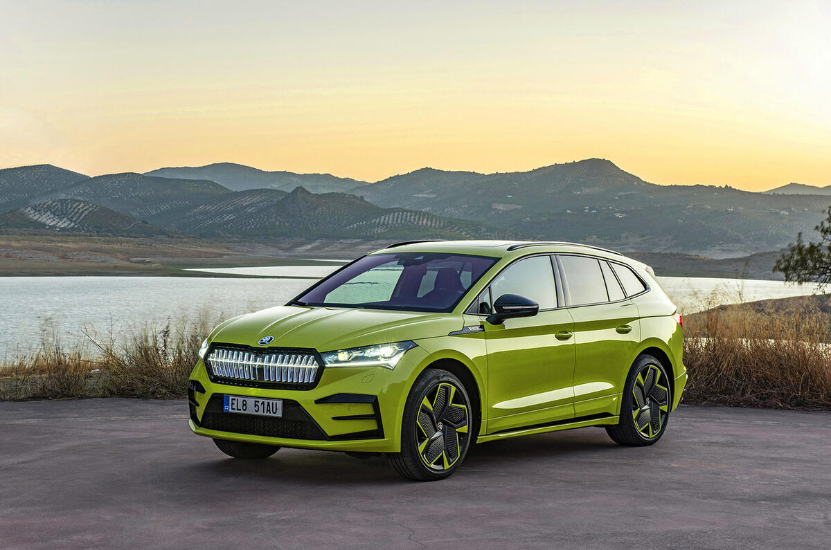 skoda enyaq iv vrs 14 avant statique