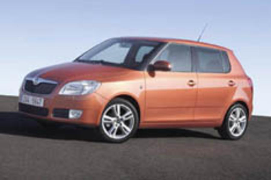 First pictures of the new Skoda Fabia